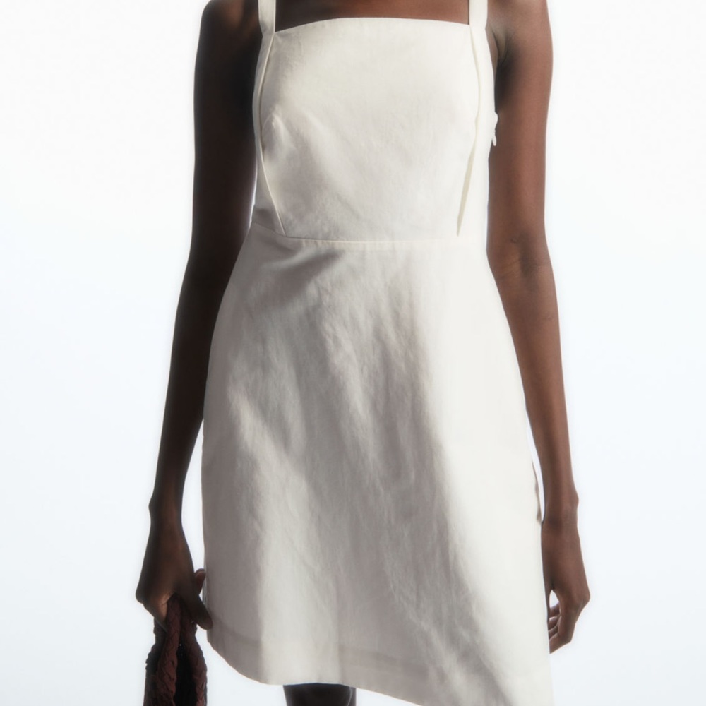 NEW WITH TAGS White Dress, size 10, brand COS